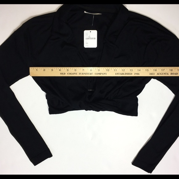 Free People crop top black XS - Picture 3 of 7